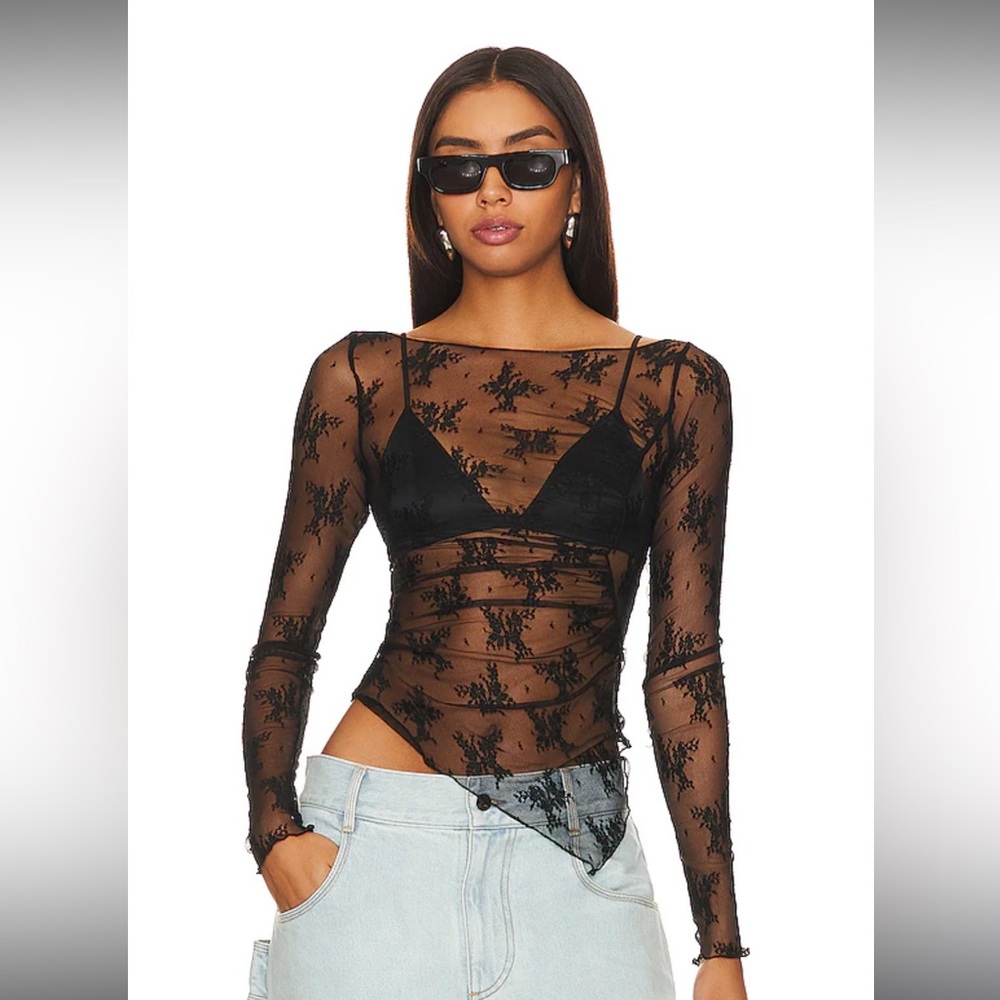Free People Lace Top